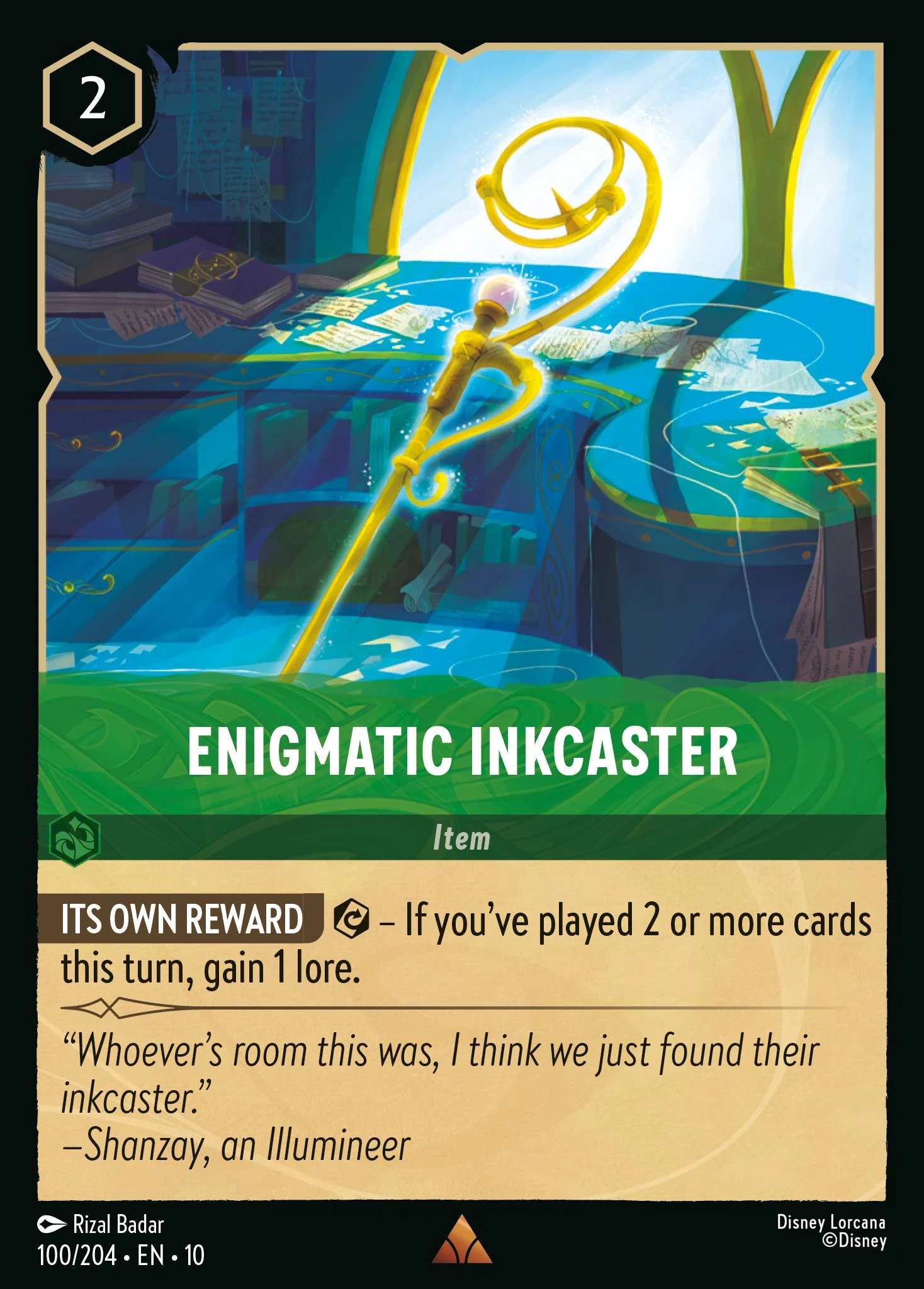 Enigmatic Inkcaster