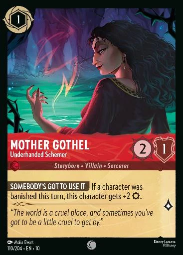 Mother Gothel - Underhanded Schemer