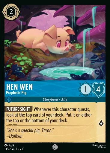 Hen Wen - Prophetic Pig