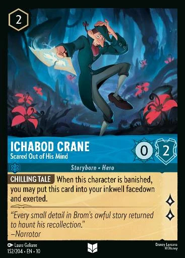 Ichabod Crane - Scared Out of His Mind