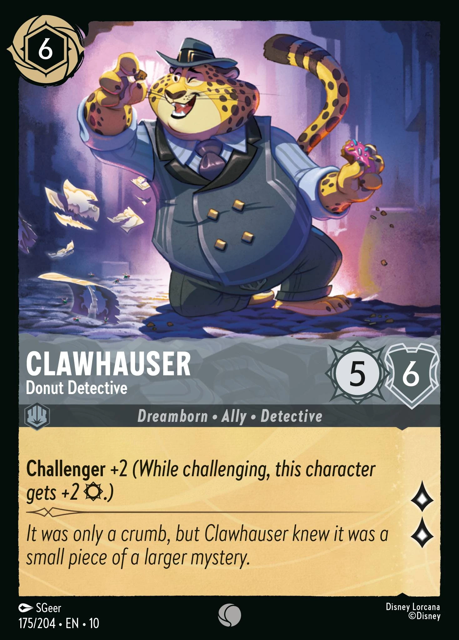 Clawhauser - Donut Detective