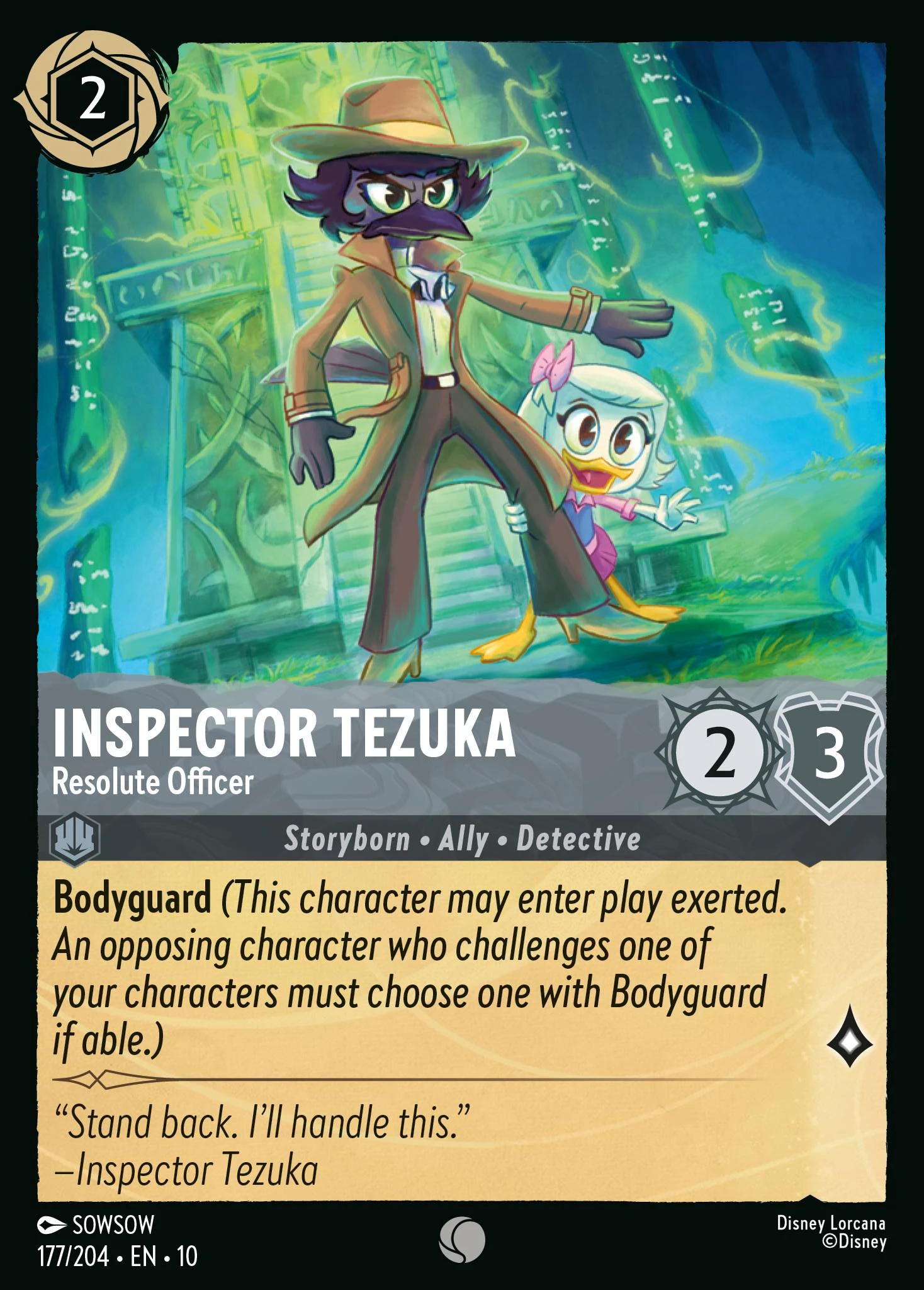 Inspector Tezuka - Resolute Officer