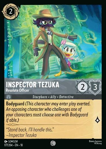 Inspector Tezuka - Resolute Officer