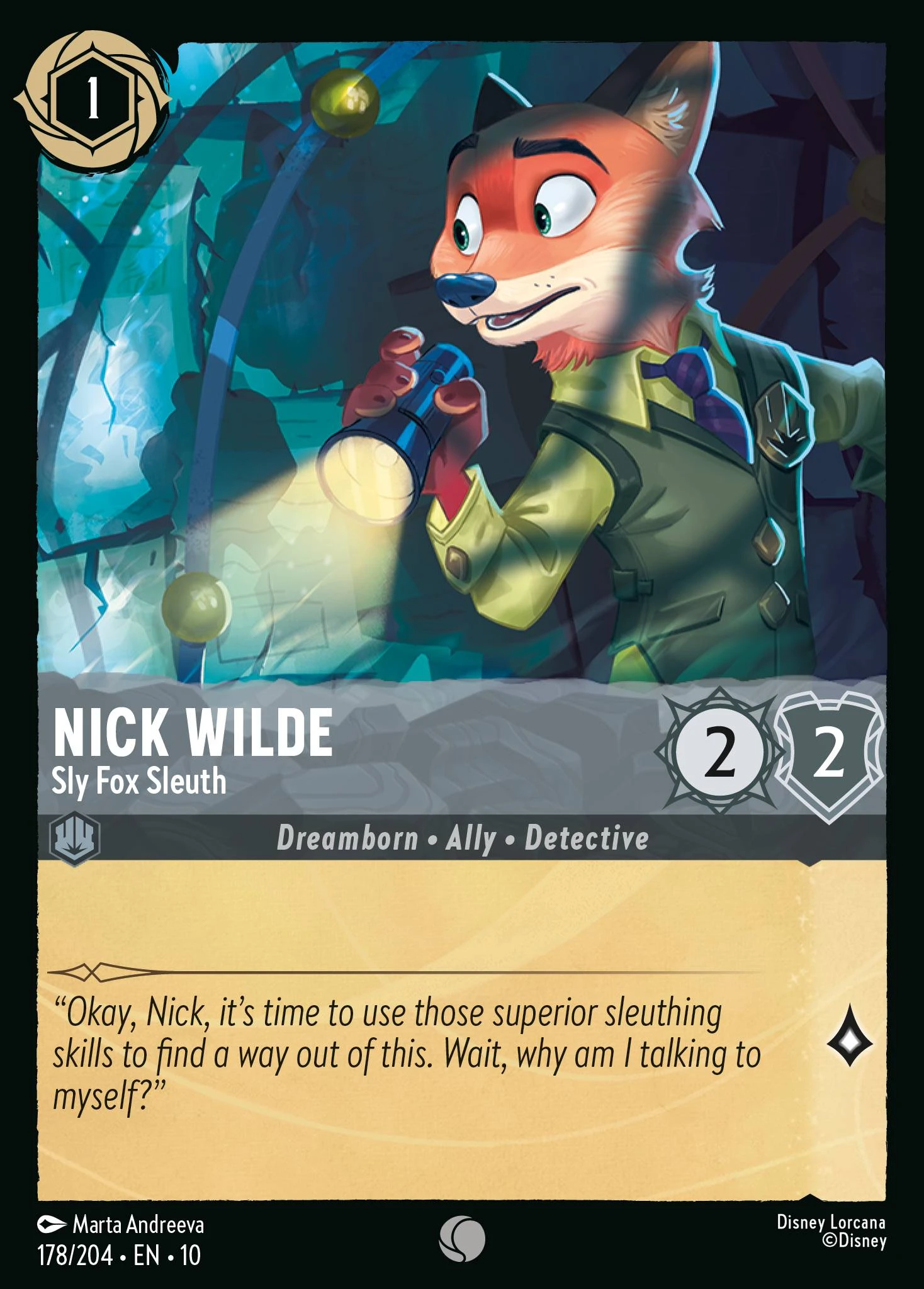 Nick Wilde - Sly Fox Sleuth