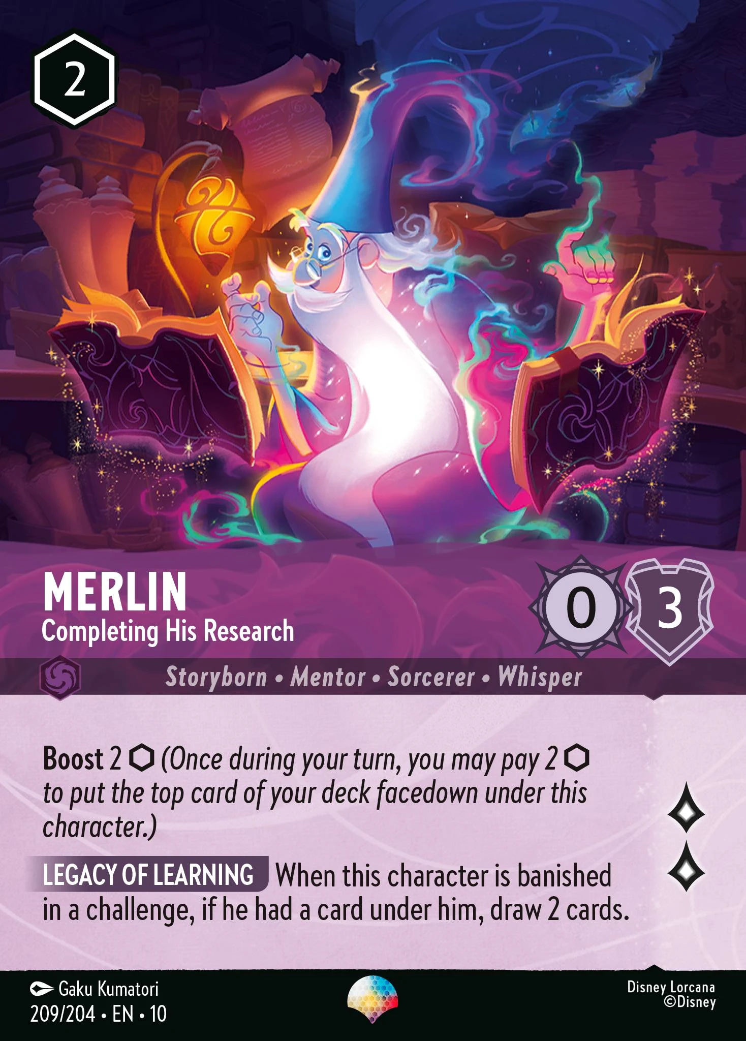 Merlin - Completing His Research