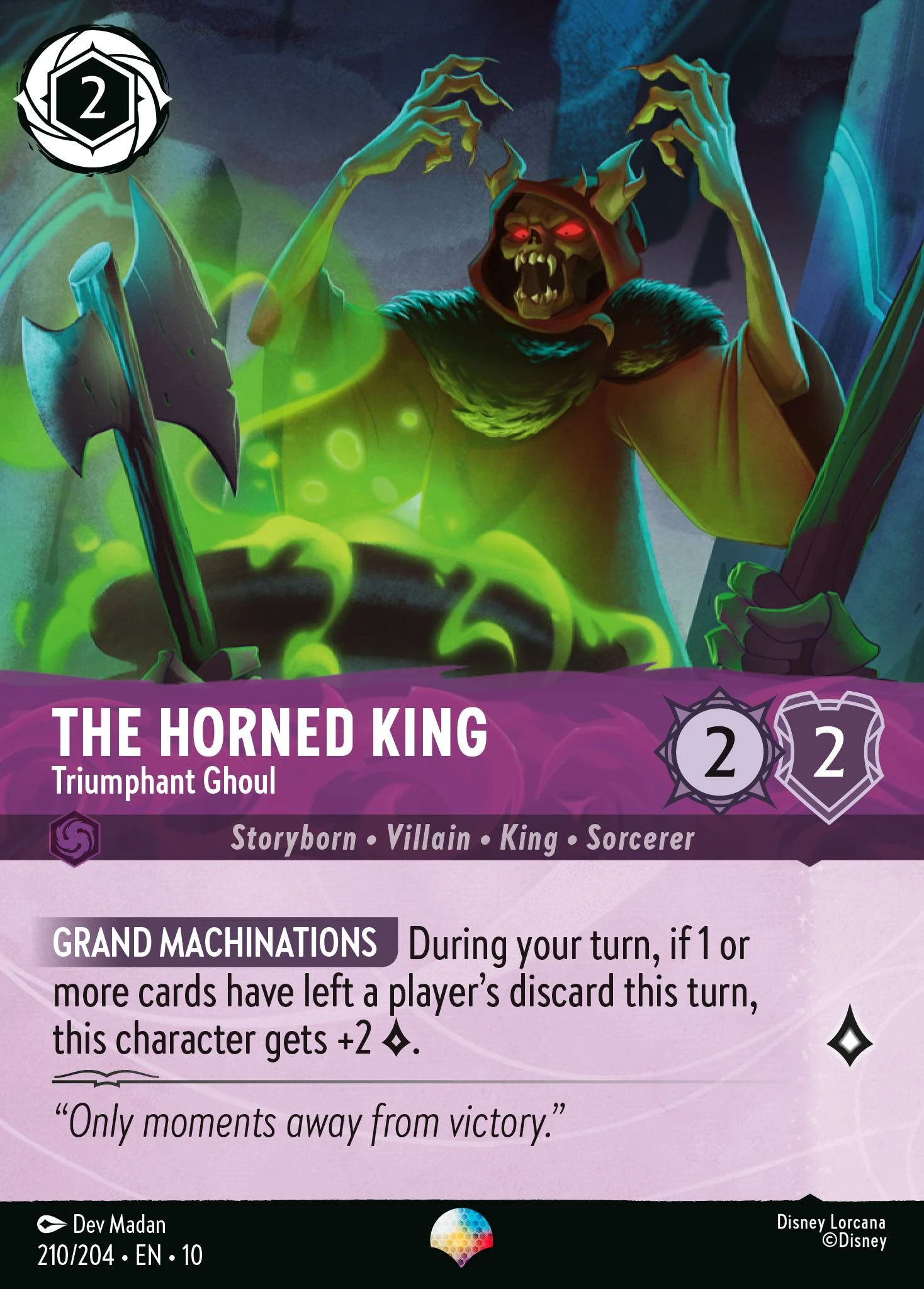 The Horned King - Triumphant Ghoul