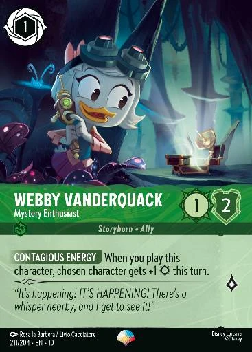 Webby Vanderquack - Mystery Enthusiast