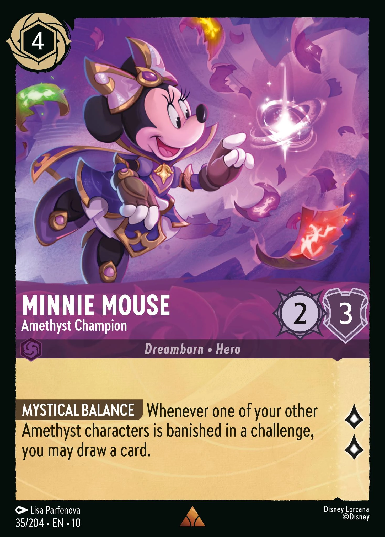 Minnie Mouse - Amethyst Champion
