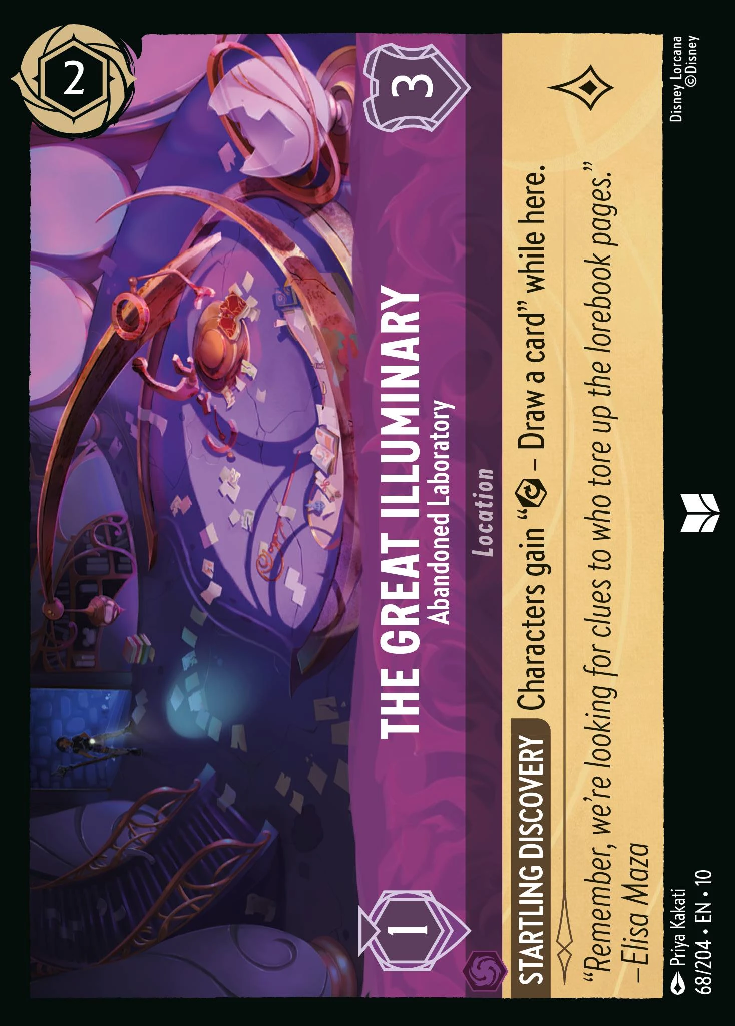 The Great Illuminary - Abandoned Laboratory