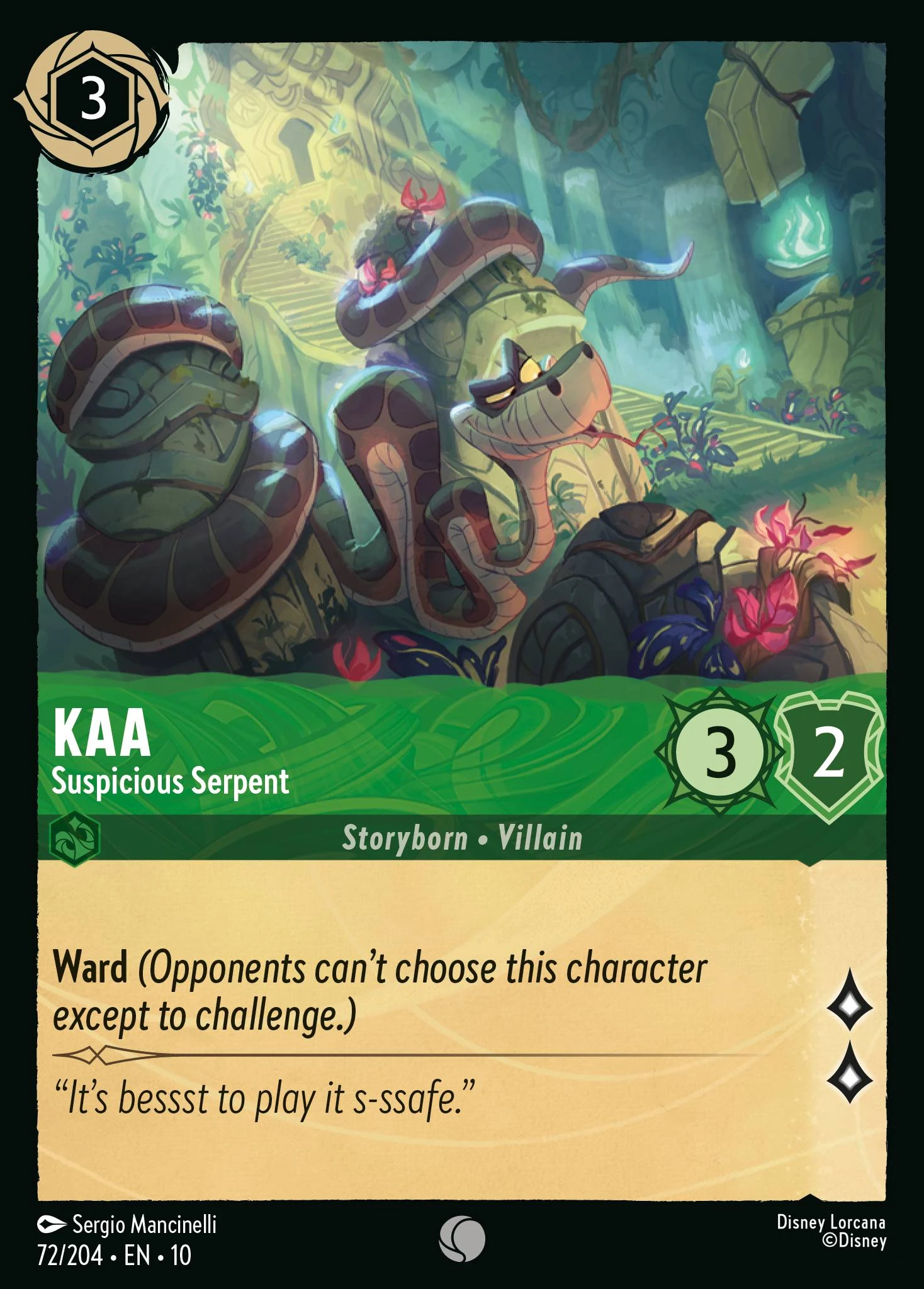 Kaa - Suspicious Serpent