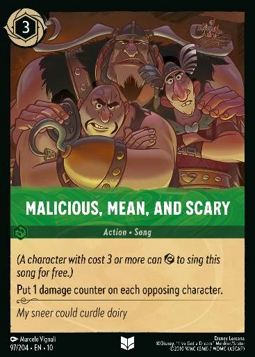 Malicious, Mean, and Scary