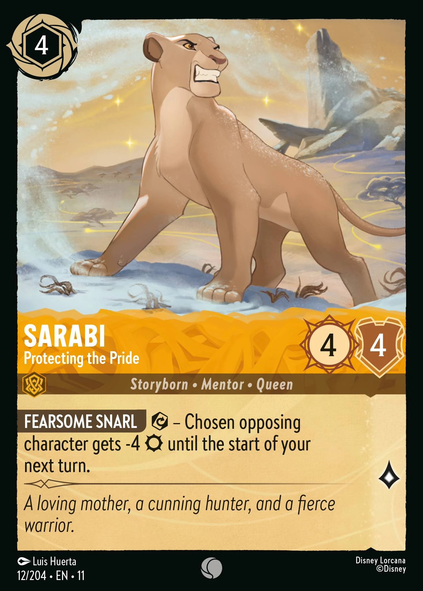 Sarabi - Protecting the Pride