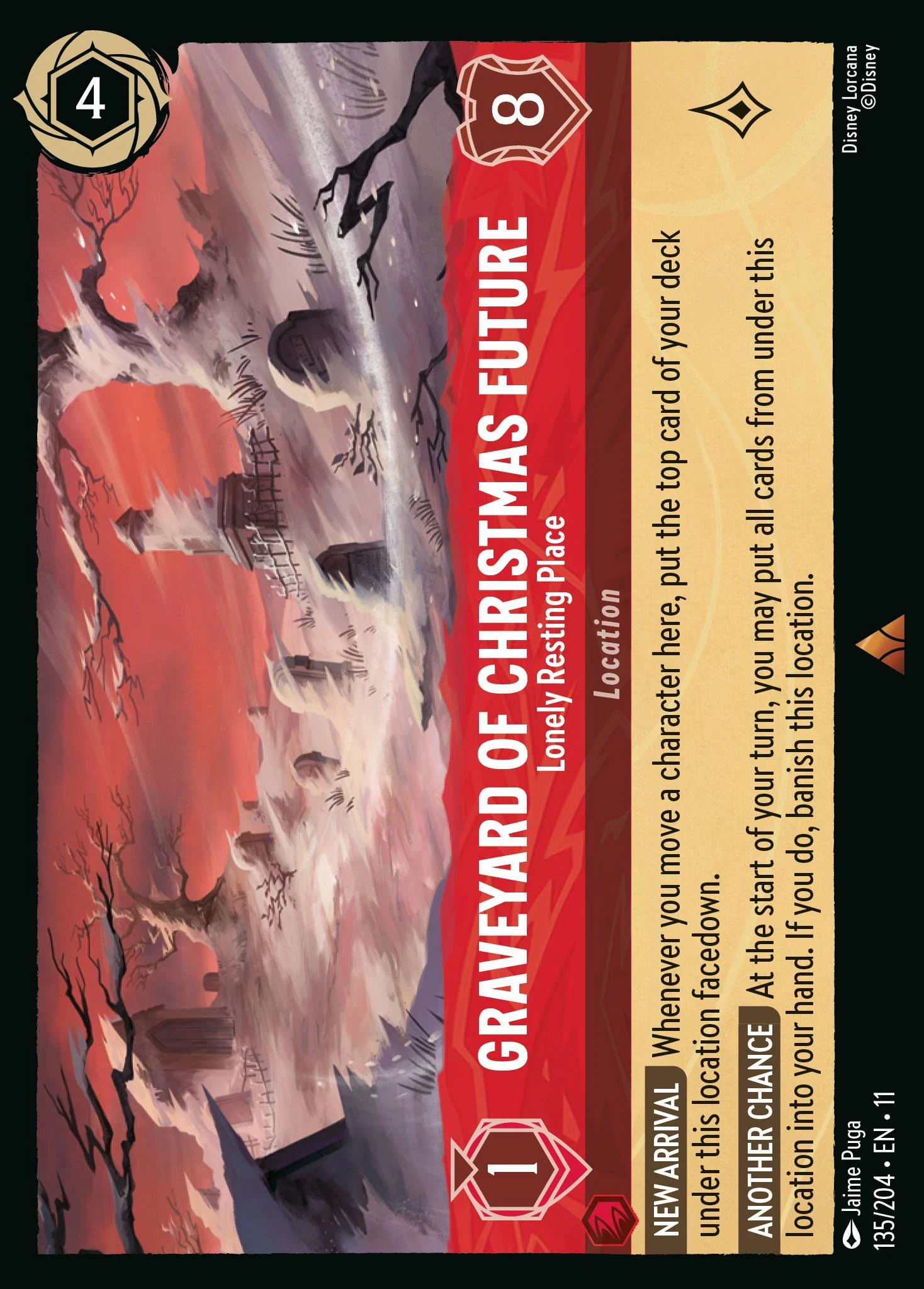 Graveyard of Christmas Future - Lonely Resting Place