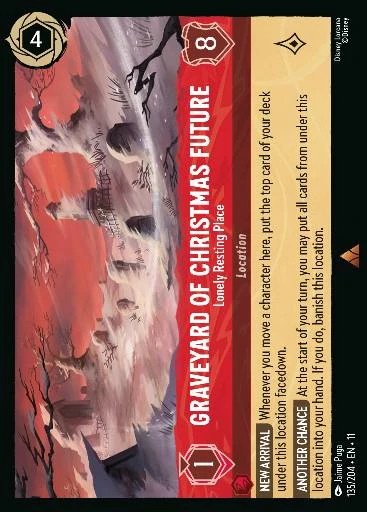 Graveyard of Christmas Future - Lonely Resting Place