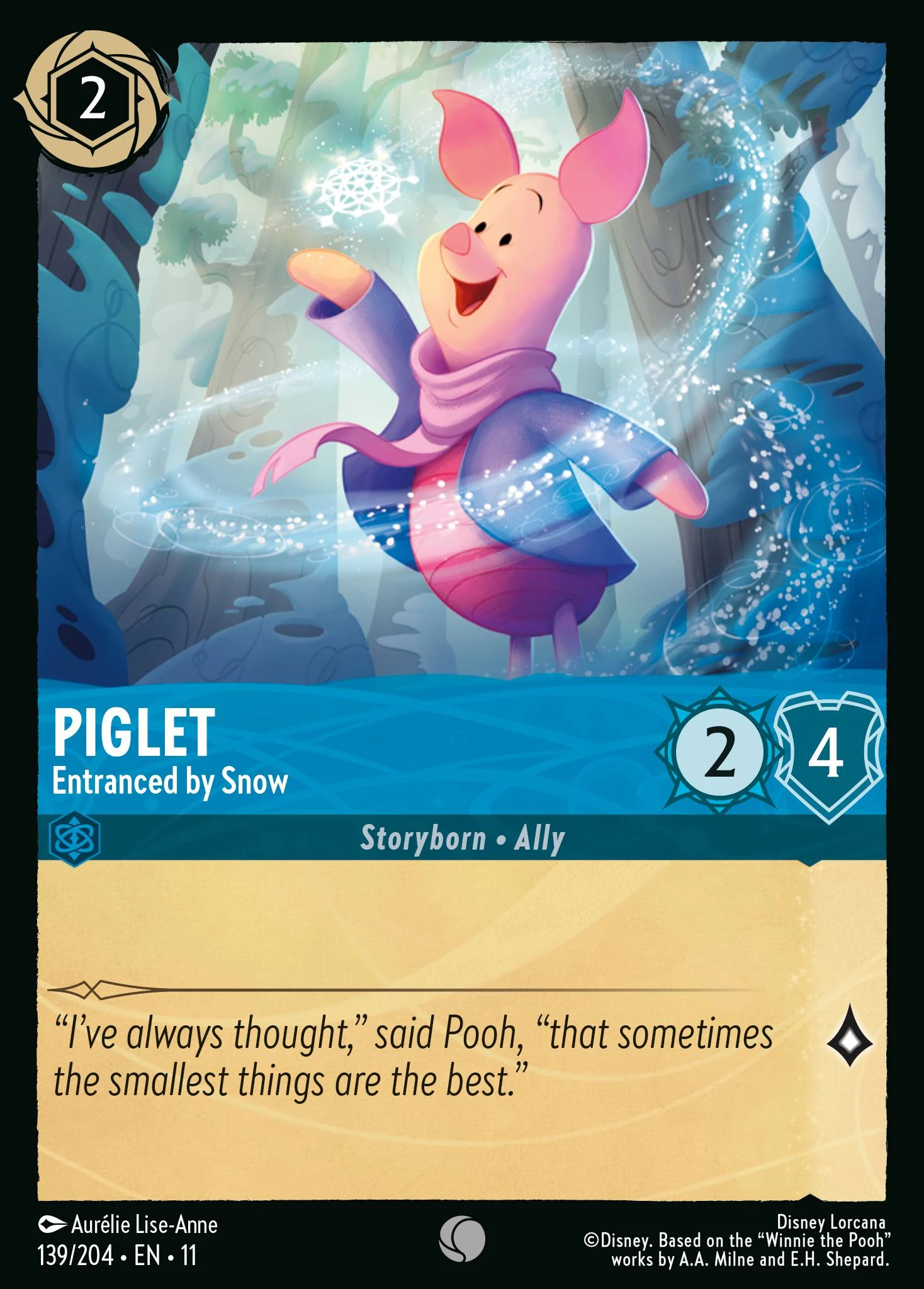 Piglet - Entranced by Snow