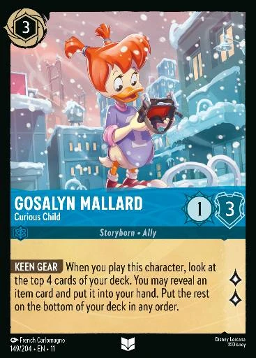 Gosalyn Mallard - Curious Child