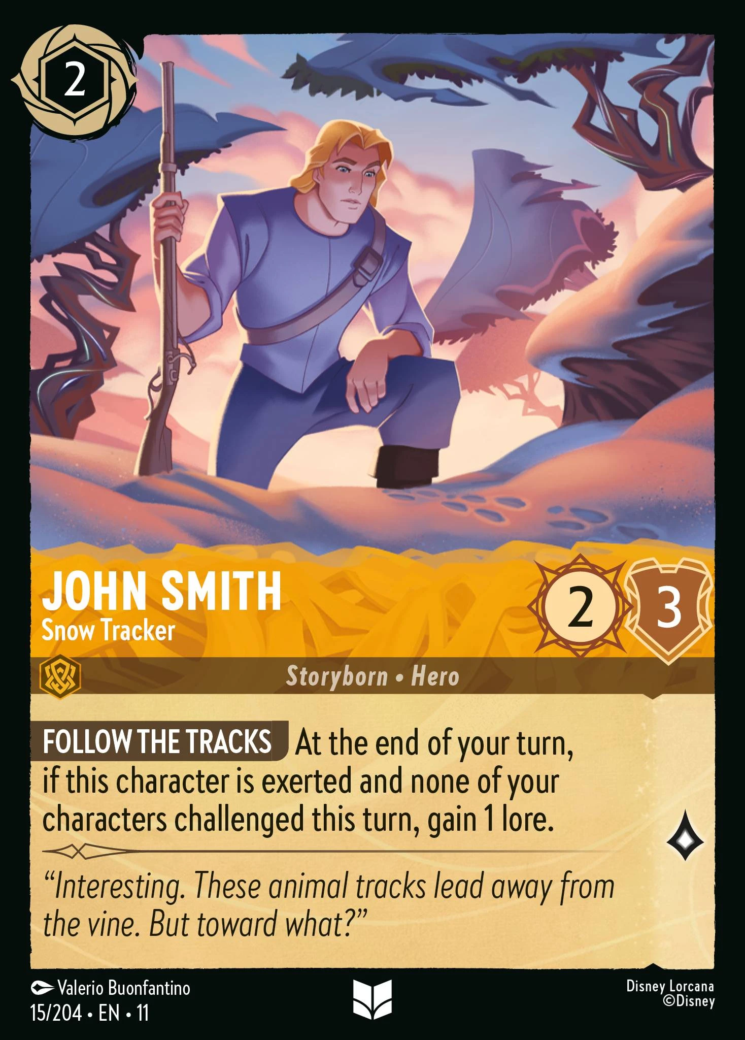 John Smith - Snow Tracker
