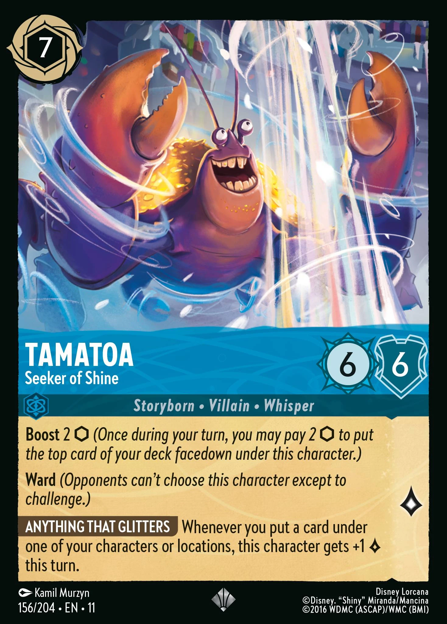 Tamatoa - Seeker of Shine