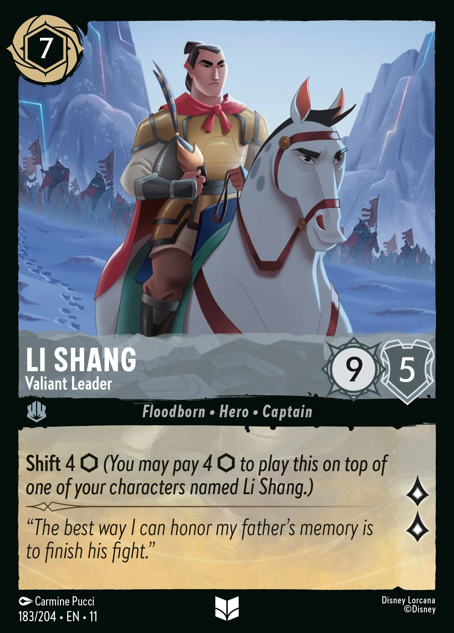 Li Shang - Valiant Leader
