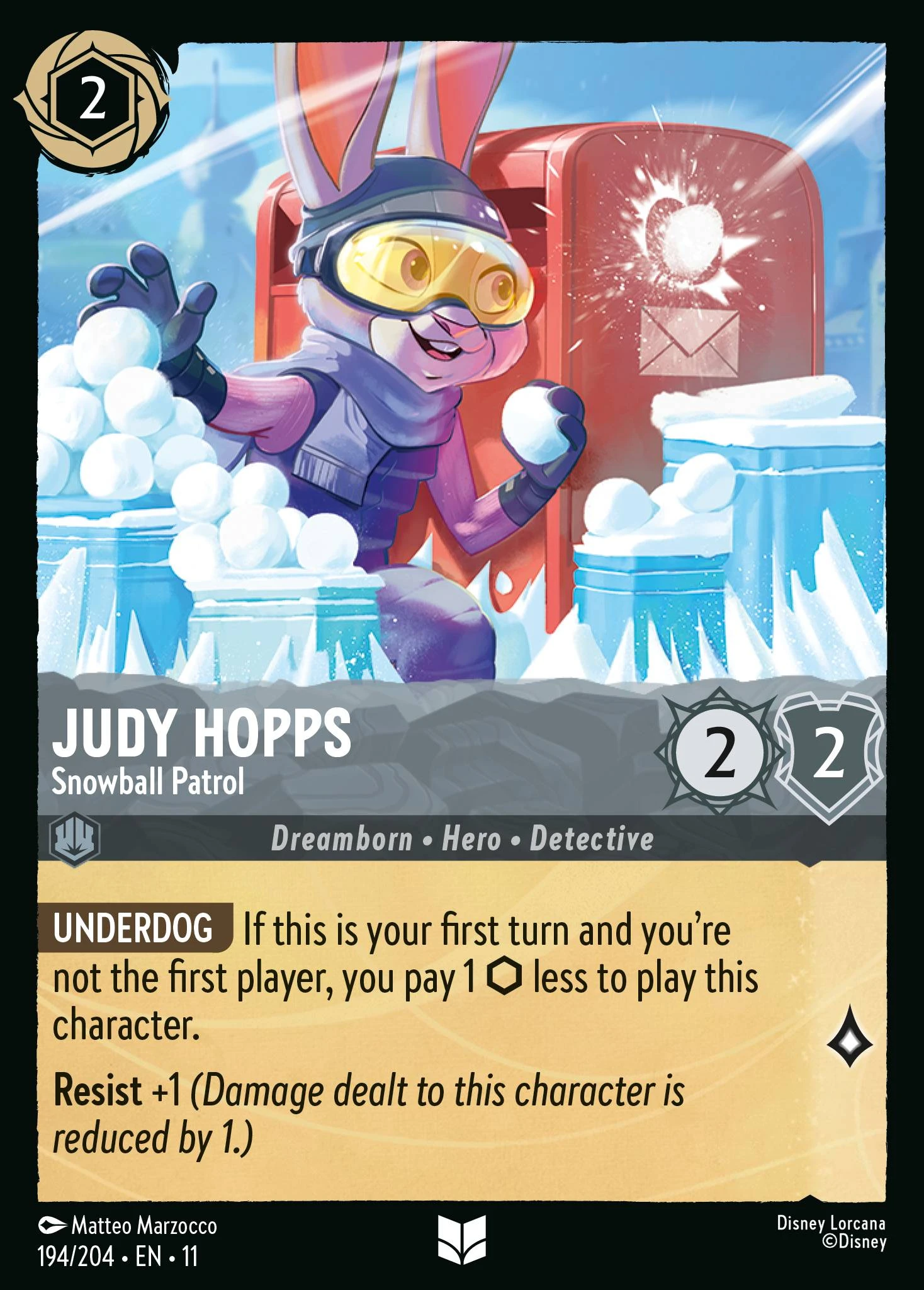 Judy Hopps - Snowball Patrol