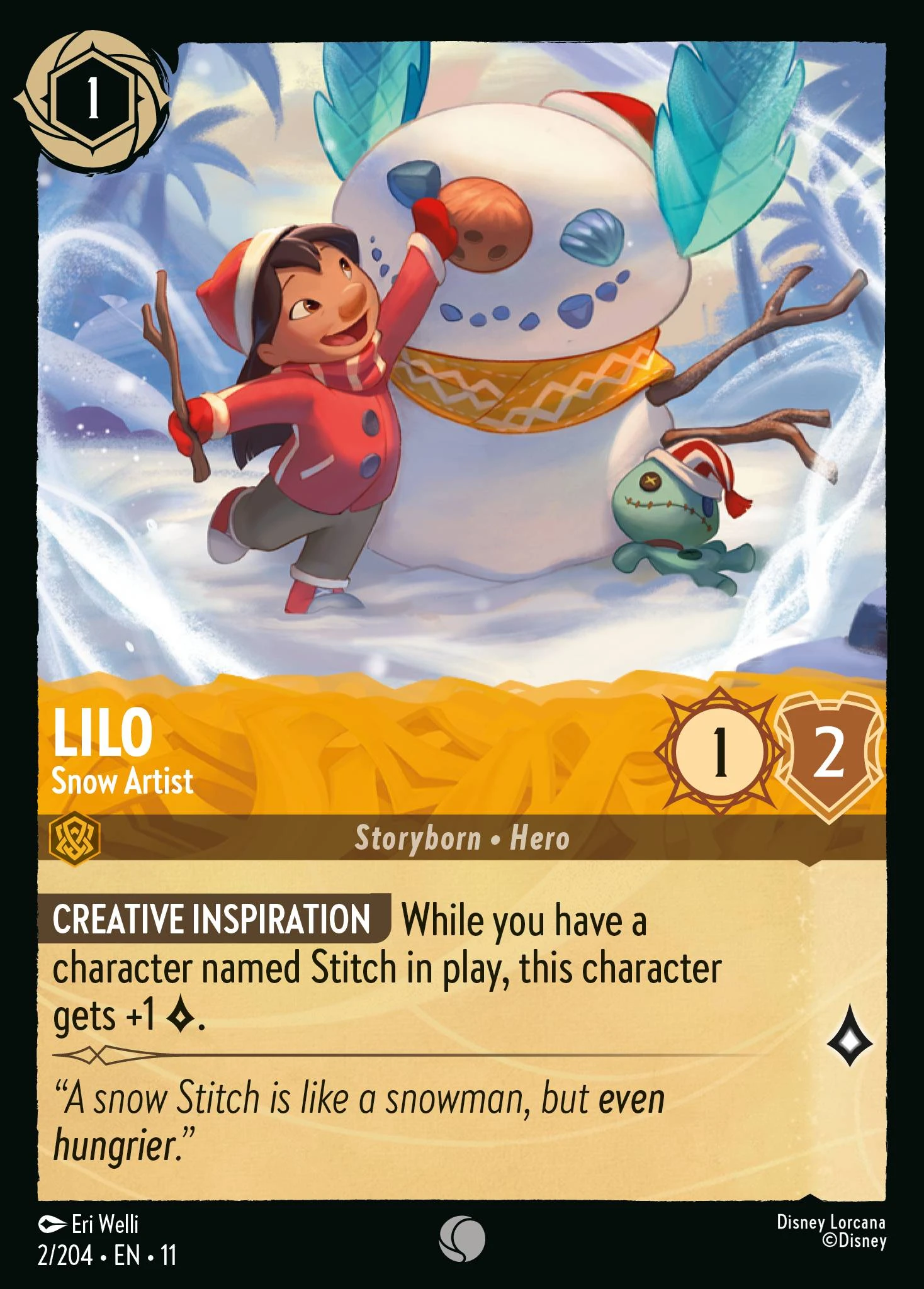 Lilo - Snow Artist