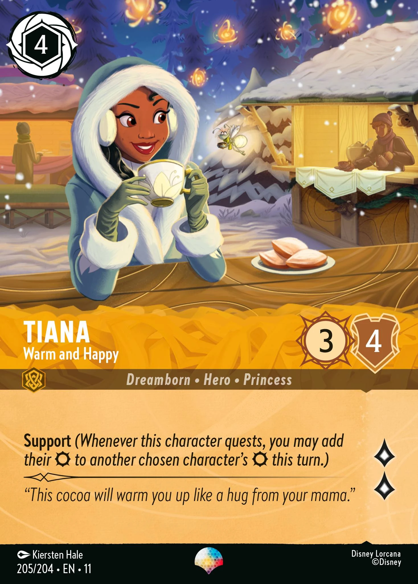 Tiana - Warm and Happy