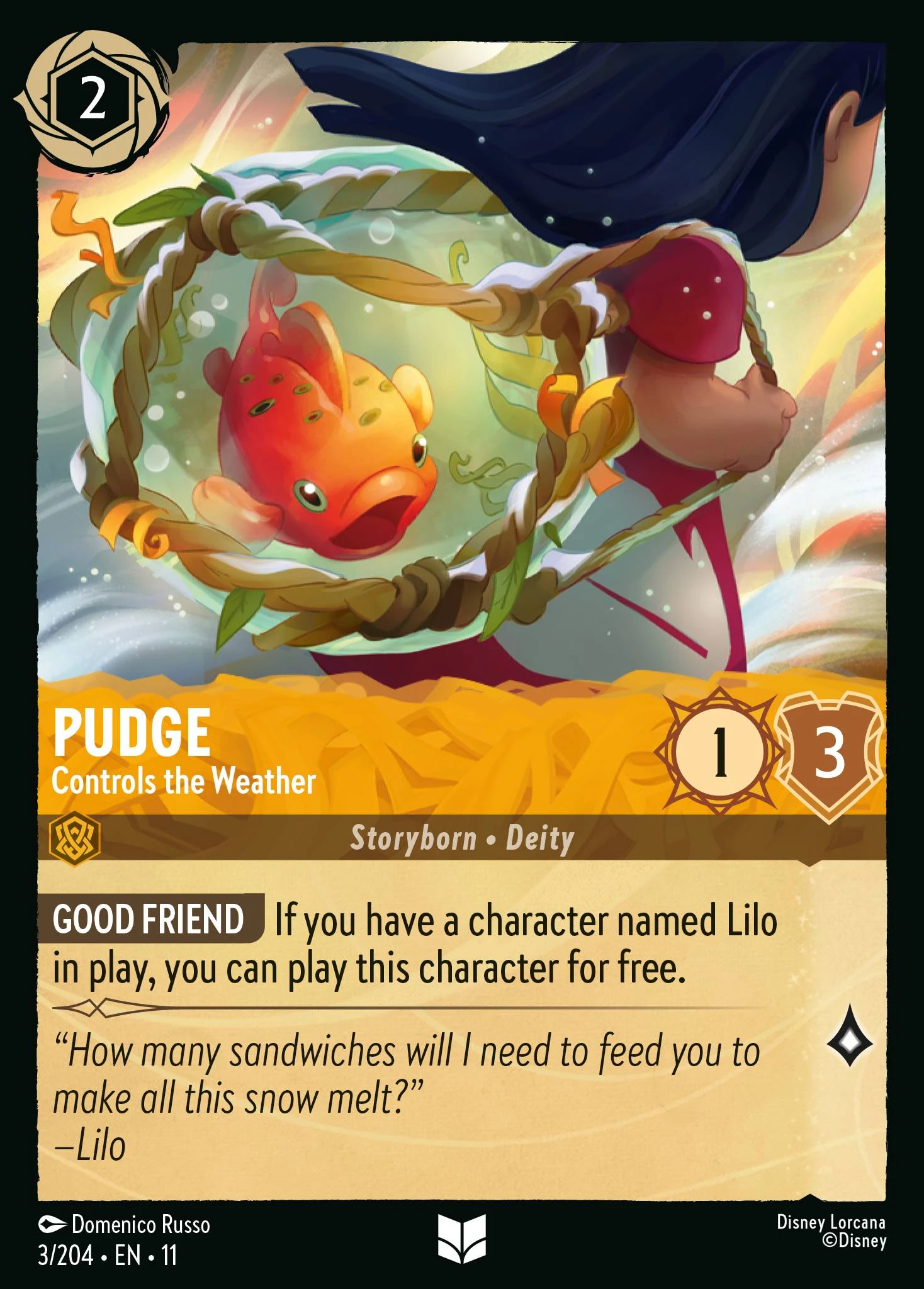 Pudge - Controls the Weather