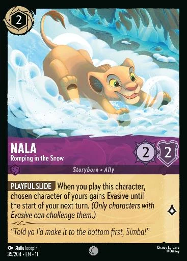 Nala - Romping in the Snow