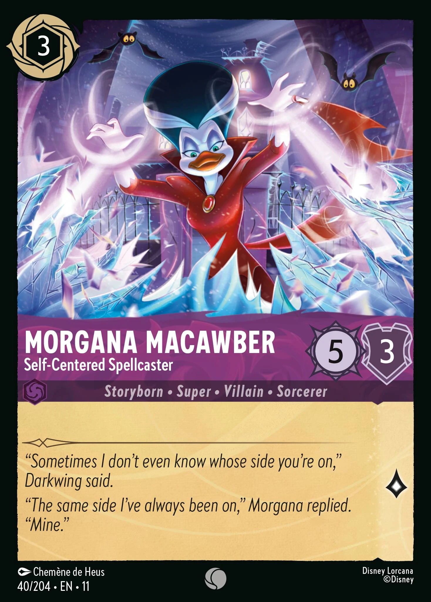 Morgana Macawber - Self-Centered Spellcaster