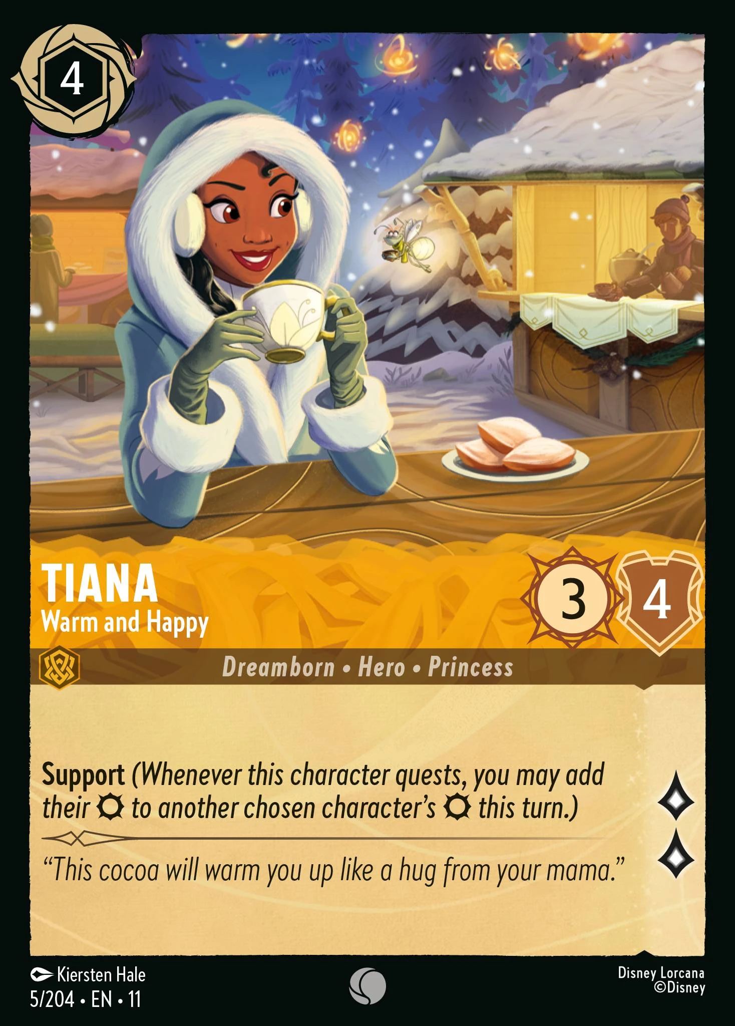Tiana - Warm and Happy