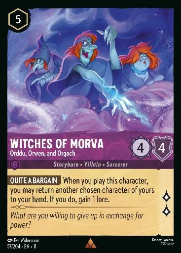 Witches of Morva - Orddu, Orwen, and Orgoch