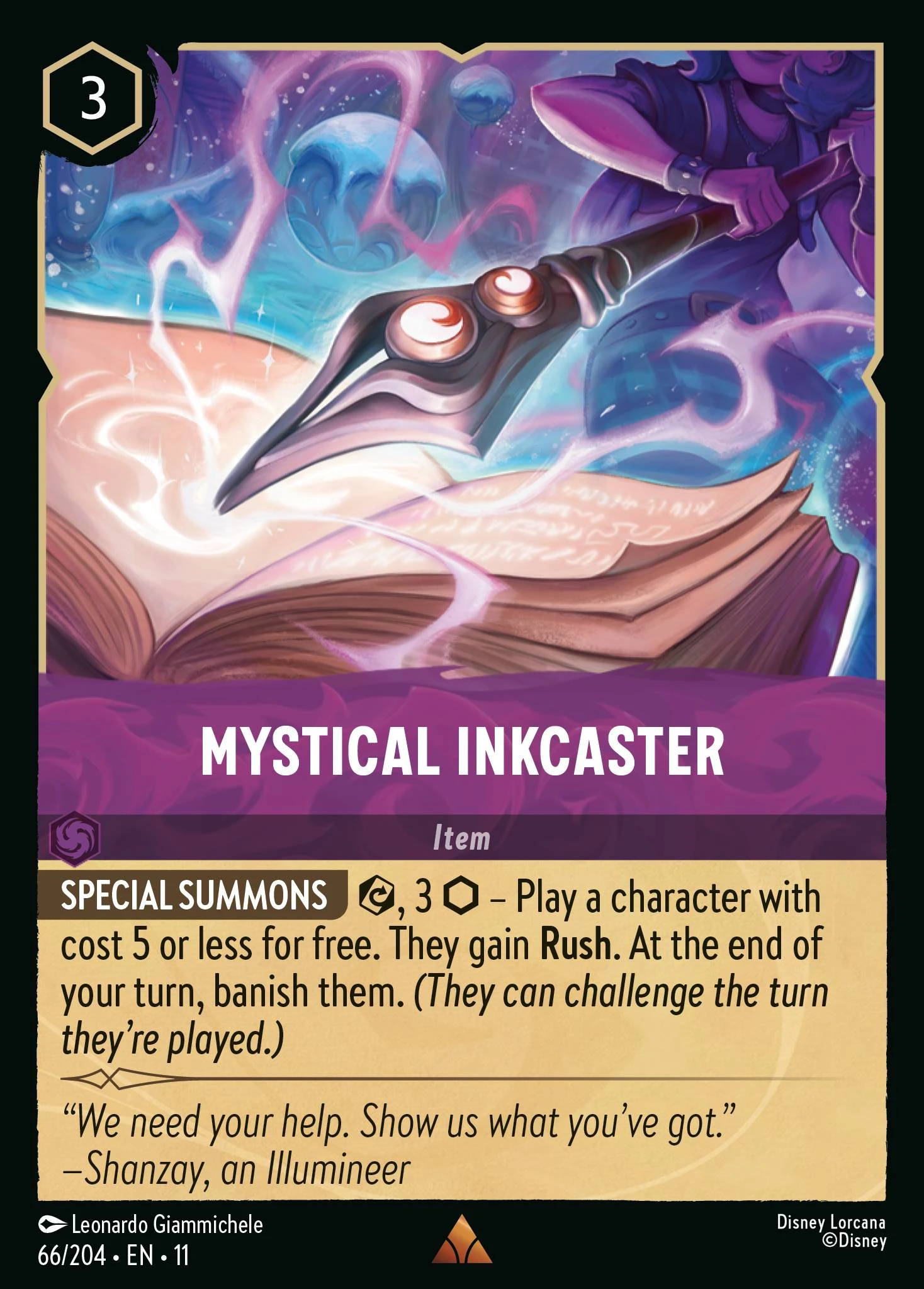 Mystical Inkcaster