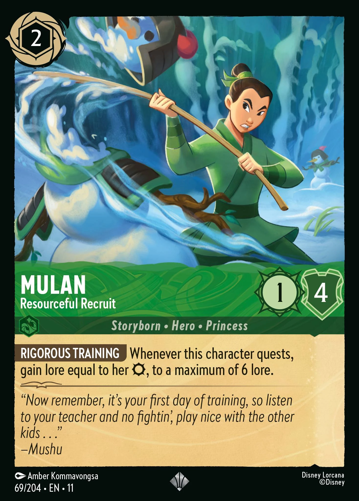 Mulan - Resourceful Recruit