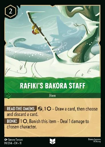 Rafiki's Bakora Staff