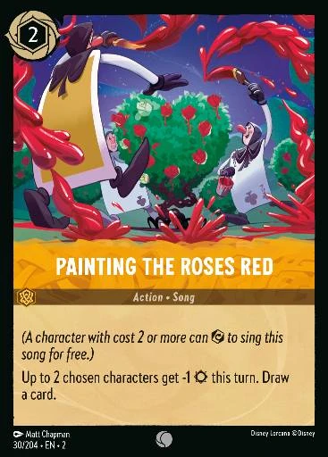Painting the Roses Red