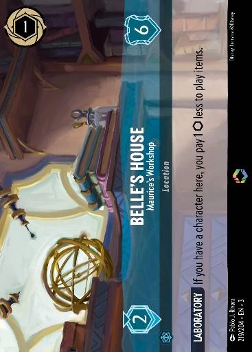 Belle's House - Maurice's Workshop