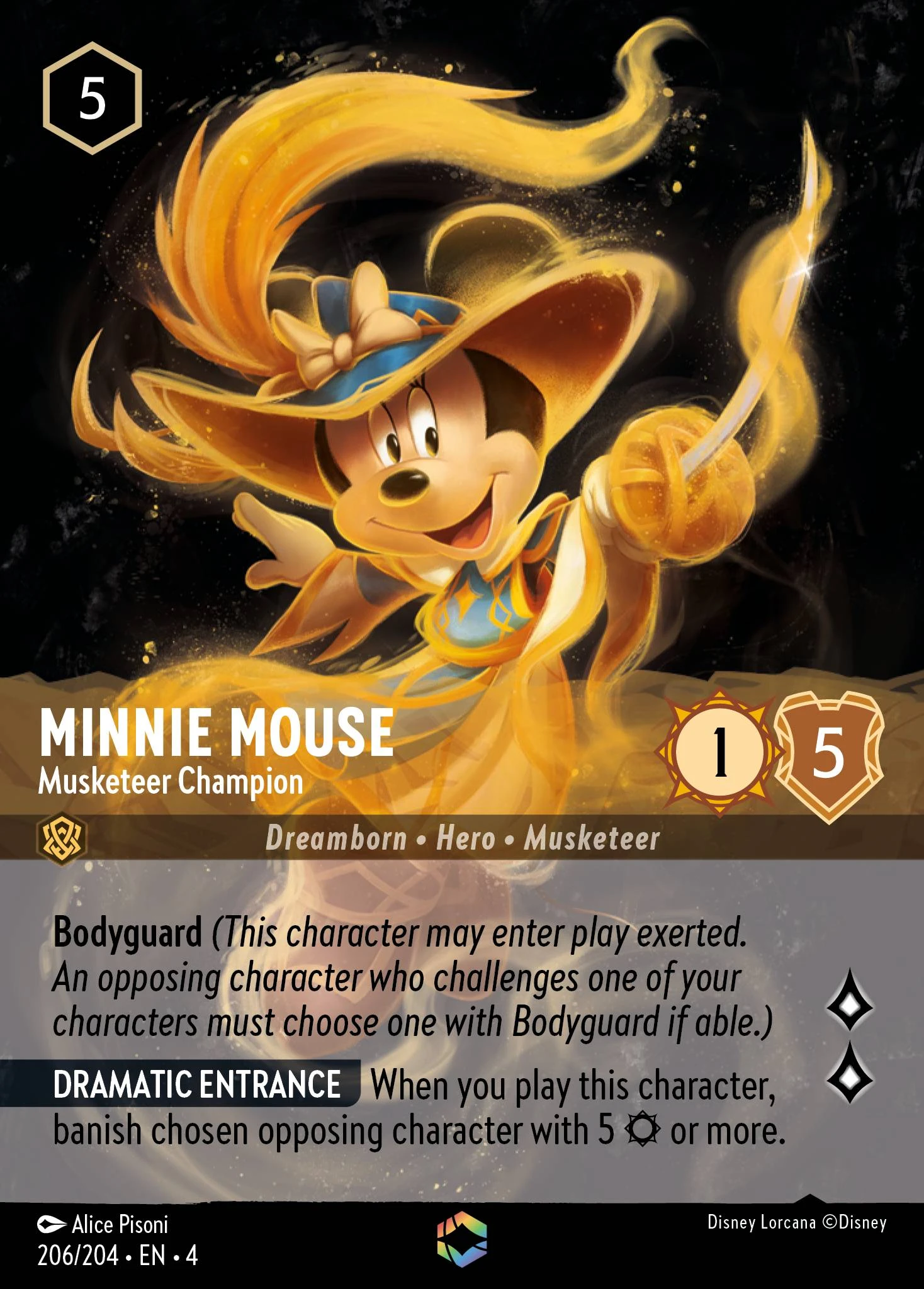 Minnie Mouse - Musketeer Champion