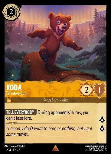 Koda - Talkative Cub