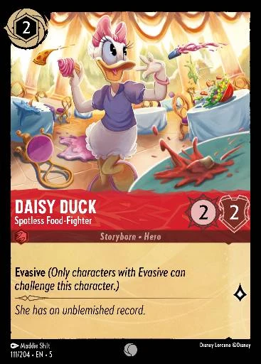 Daisy Duck - Spotless Food-Fighter