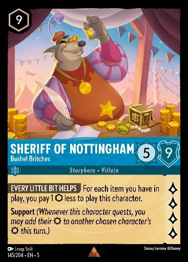 Sheriff of Nottingham - Bushel Britches