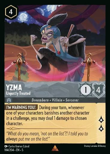 Yzma - Unjustly Treated