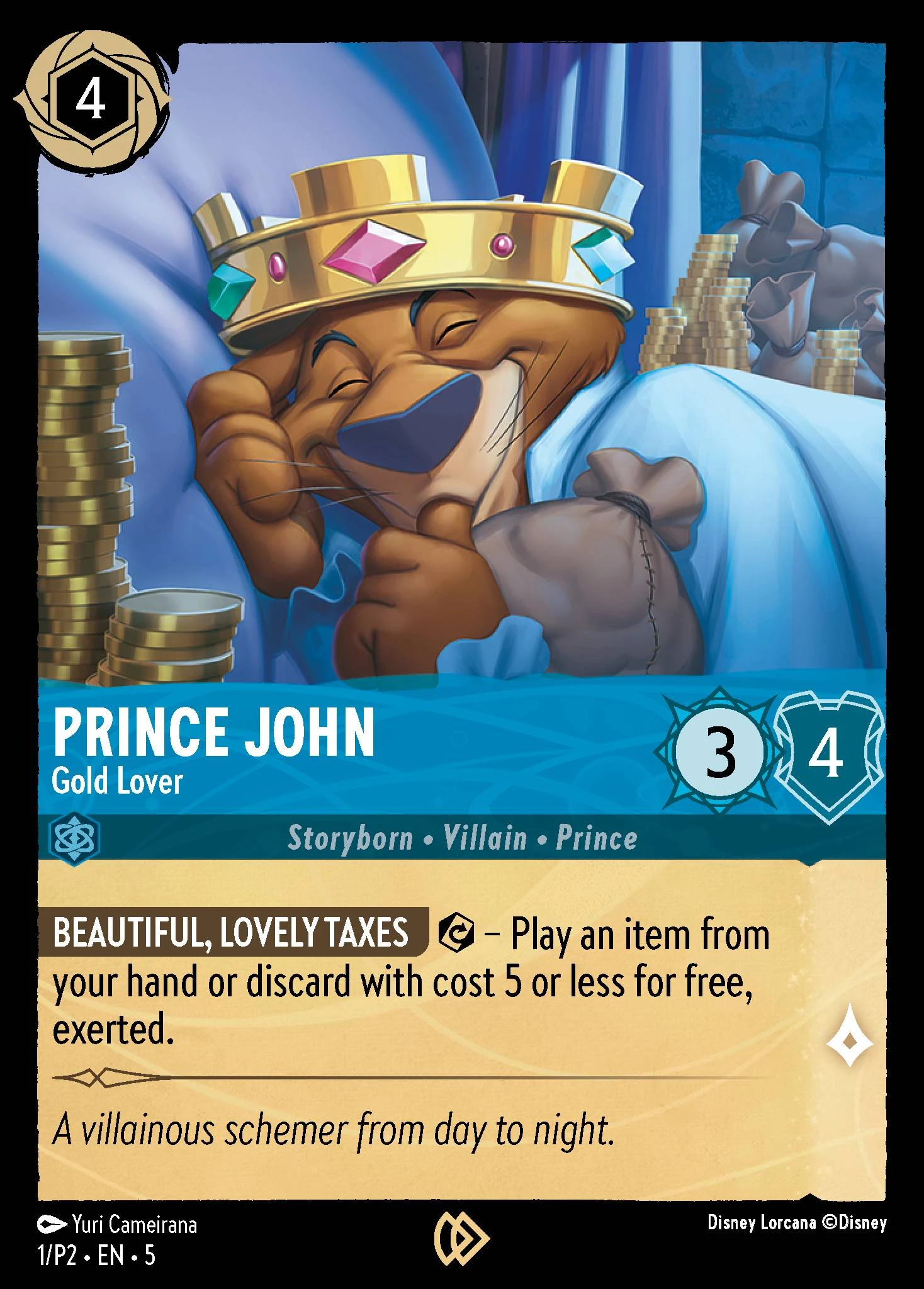 Prince John - Gold Lover