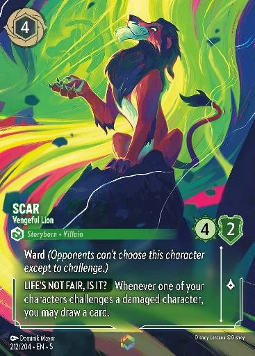 Scar - Vengeful Lion