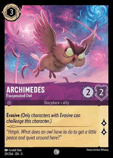 Archimedes - Exasperated Owl