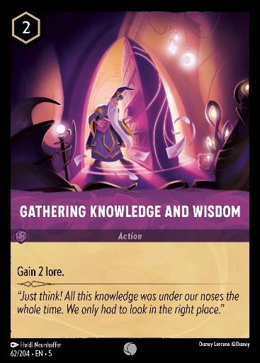 Gathering Knowledge and Wisdom