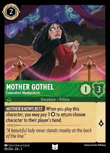 Mother Gothel - Conceited Manipulator