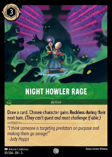 Night Howler Rage
