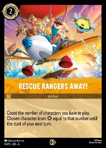 Rescue Rangers Away!