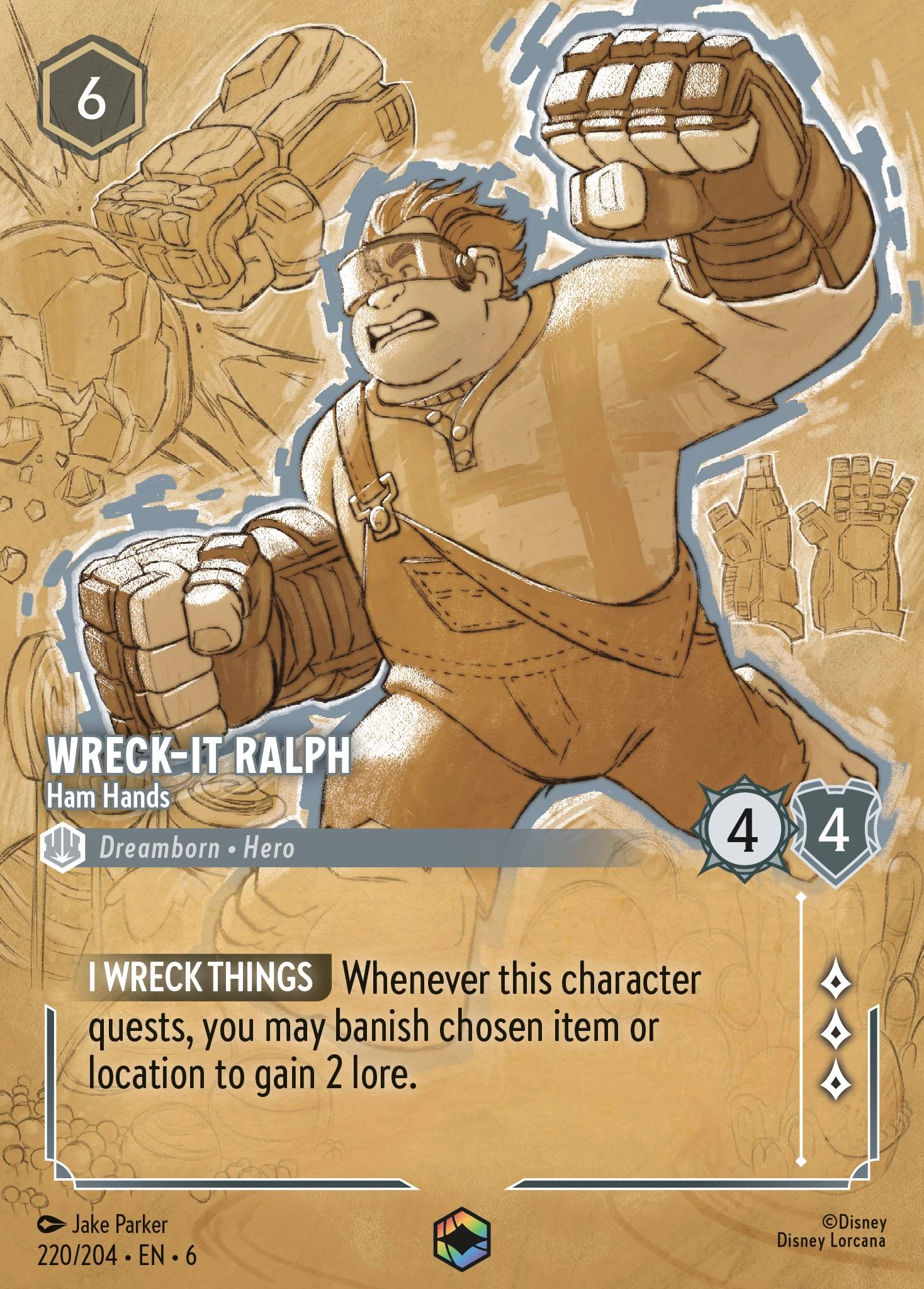 Wreck-It Ralph - Ham Hands