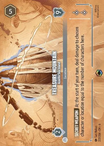 Treasure Mountain - Azurite Sea Island